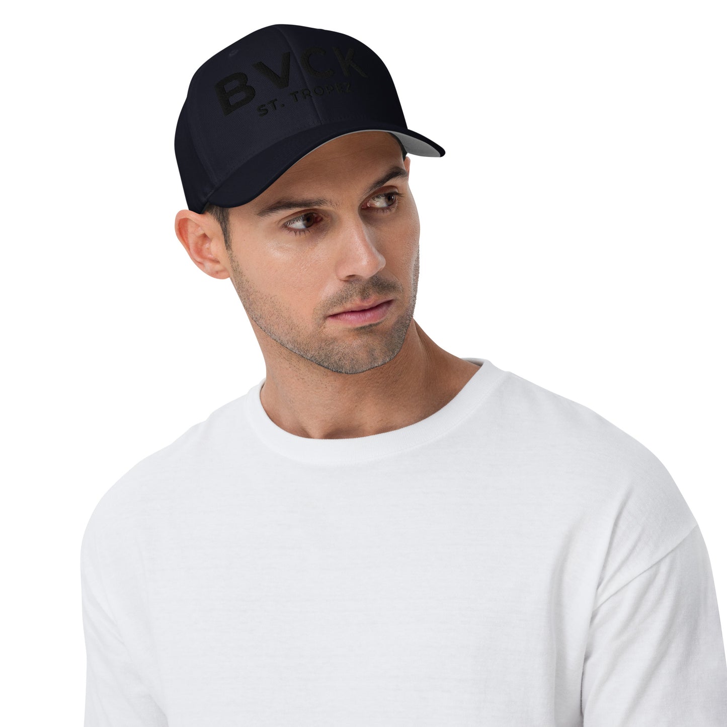 BVCK - Classic Logo Flexfit Cap - navy